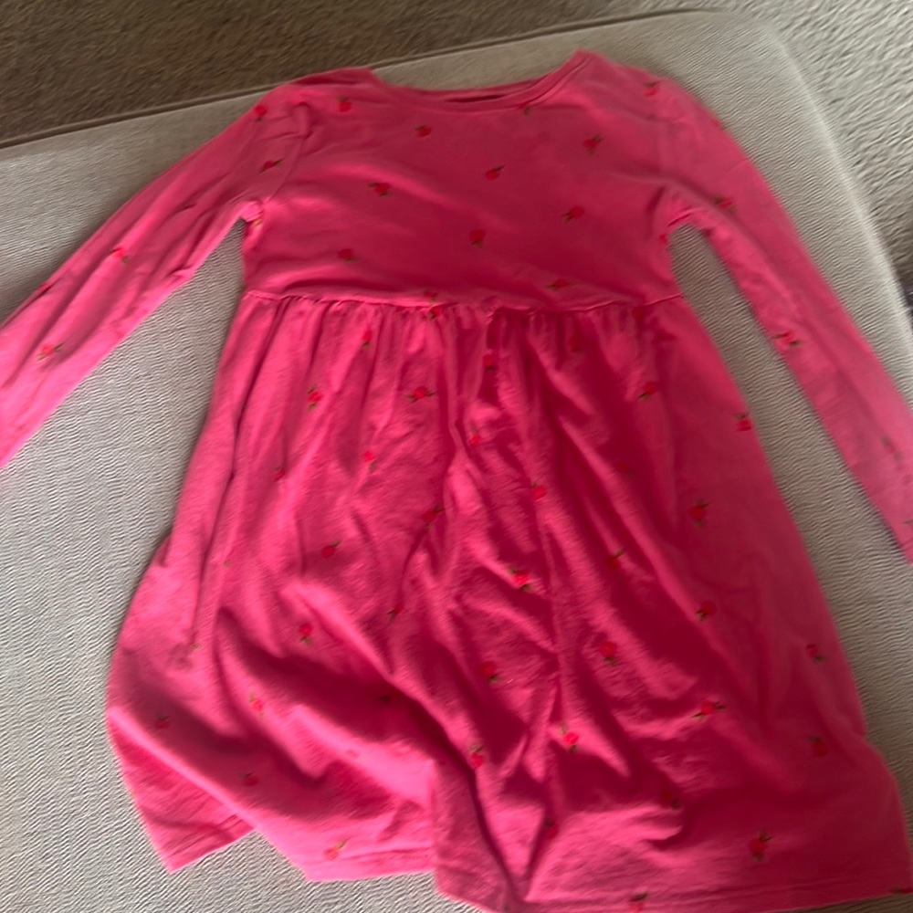 Old navy pink flower dress